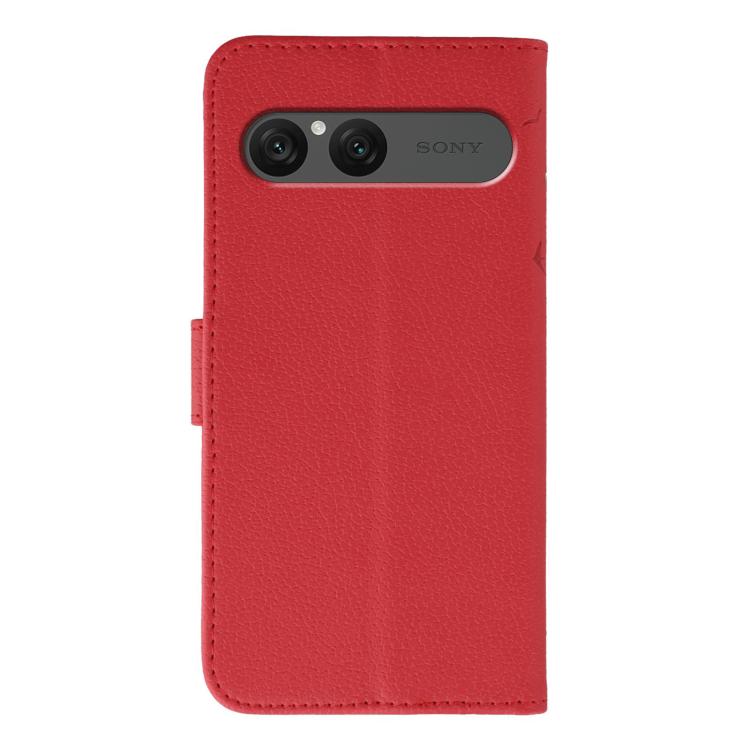 For Sony Xperia 10 VII Feather Pattern Litchi Texture Leather Phone Case