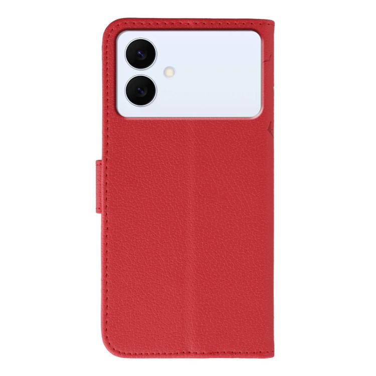 For Samsung Galaxy S26 Edge 5G Feather Pattern Litchi Texture Leather Phone Case