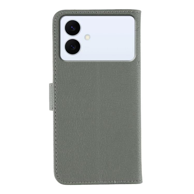 For Samsung Galaxy S26 Edge 5G Feather Pattern Litchi Texture Leather Phone Case