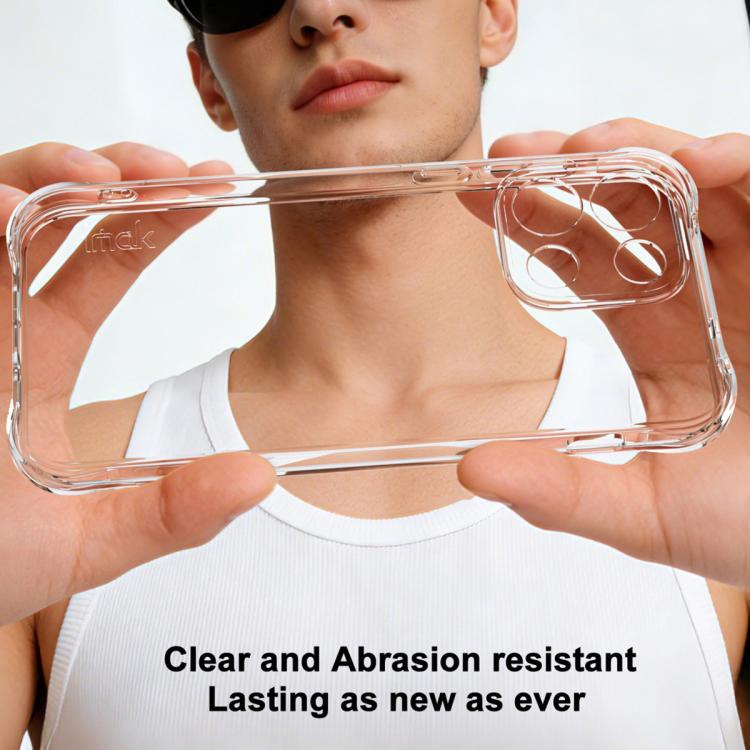 For OnePlus Nord 6 5G imak Shockproof Airbag TPU Phone Case - Transparent