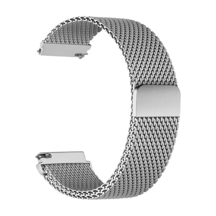22mm Coarse Mesh Milanese Loop Magnetic Stainless Steel Watch Band