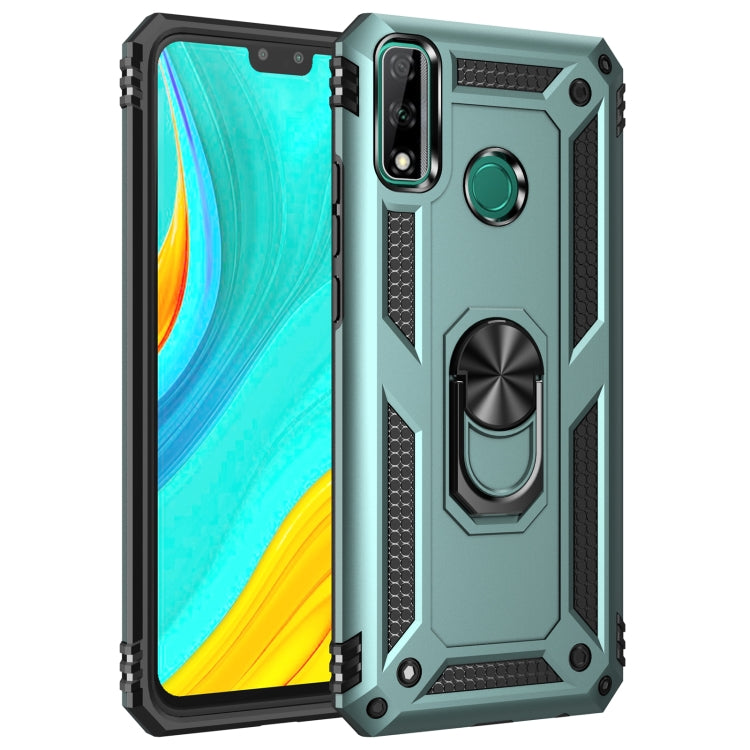 For Huawei Y8s Shockproof TPU + PC Protective Case with 360 Degree Rotating Holder