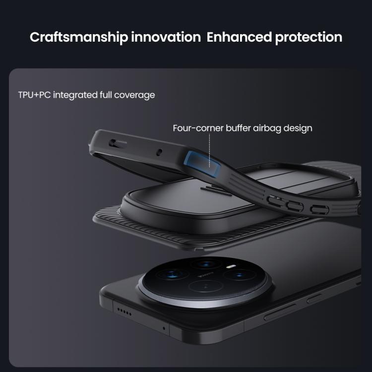 For Honor Magic8 Pro NILLKIN CamShield Pro PC Phone Case - Black