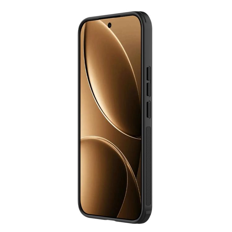 For Redmi K90 Pro Max/Poco F8 Ultra NILLKIN Frosted Shield Pro PC + TPU Phone Case - Black