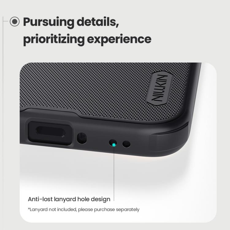 For Redmi K90 Pro Max/Poco F8 Ultra NILLKIN Frosted Shield Pro PC + TPU Phone Case - Black