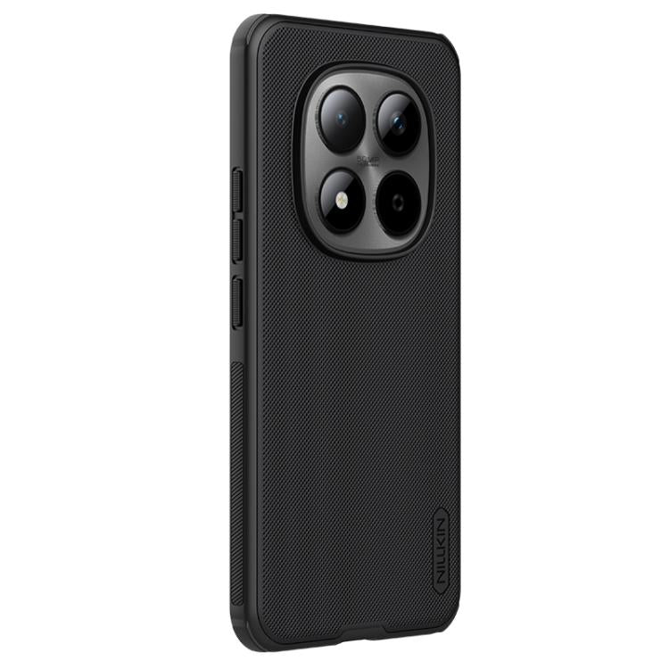 For Redmi Note 15 Pro+ 5G Global 163.3mm NILLKIN Frosted Shield Pro PC + TPU Phone Case - Black