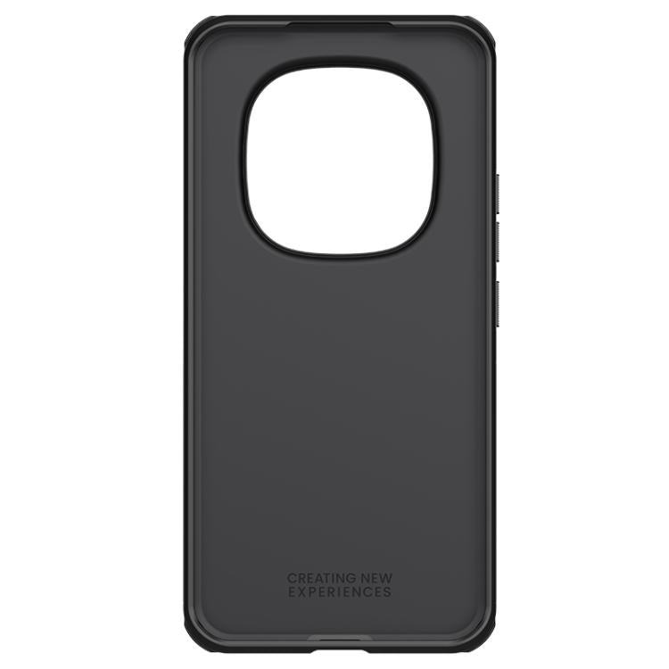 For Redmi Note 15 Pro+ 5G Global 163.3mm NILLKIN Frosted Shield Pro PC + TPU Phone Case - Black