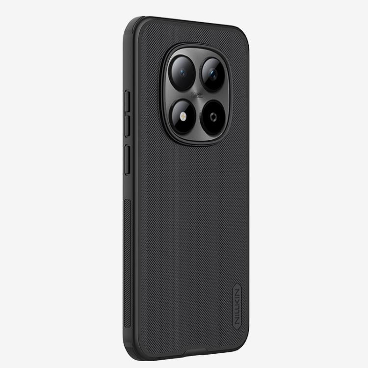 For Redmi Note 15 Pro 5G Global 163.6mm NILLKIN Frosted Shield Pro PC + TPU Phone Case - Black