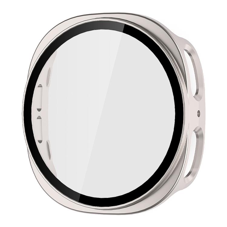 For Samsung Galaxy Watch8 44mm xDfind Tempered Film Integrated Frosted PC Watch Protective Cover