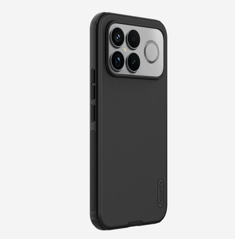 For Redmi K90 Pro Max NILLKIN Frosted Shield Pro Magnetic Magsafe Phone Case - Black