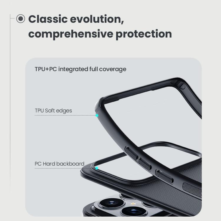 For Redmi K90 Pro Max NILLKIN Frosted Shield Pro Magnetic Magsafe Phone Case - Black