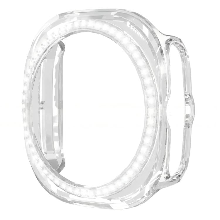 For Samsung Galaxy Watch Ultra 47mm / Ultra 2025 xDfind Single Row Diamond Hollow PC Watch Cover