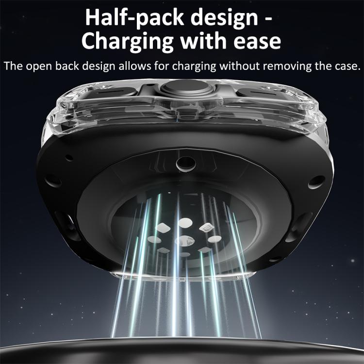 For Samsung Galaxy Watch Ultra 47mm / Ultra 2025 xDfind Single Row Diamond Hollow PC Watch Cover