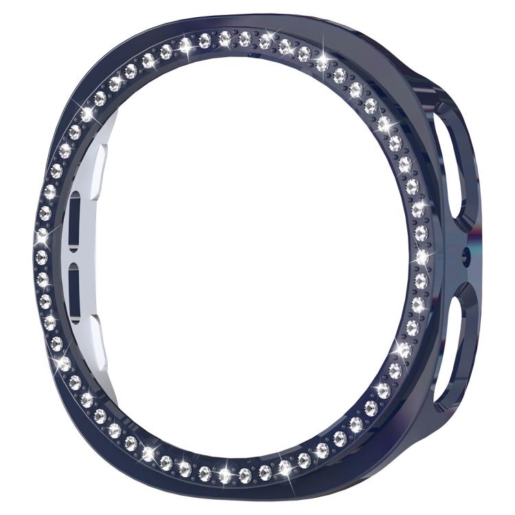 For Samsung Galaxy Watch8 44mm xDfind Single Row Diamond Hollow PC Watch Cover