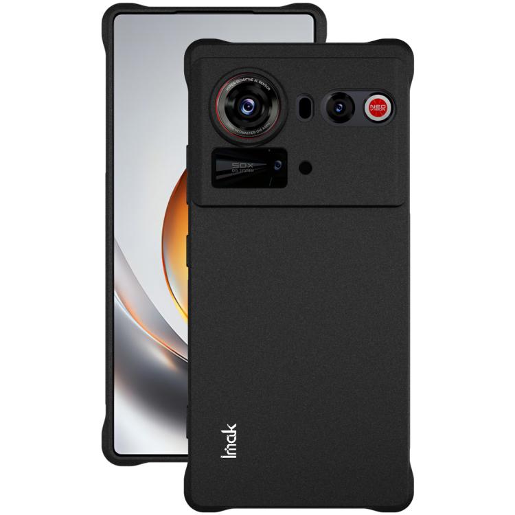 For ZTE Nubia Z80 Ultra imak Shockproof Airbag TPU Phone Case - Matte Black