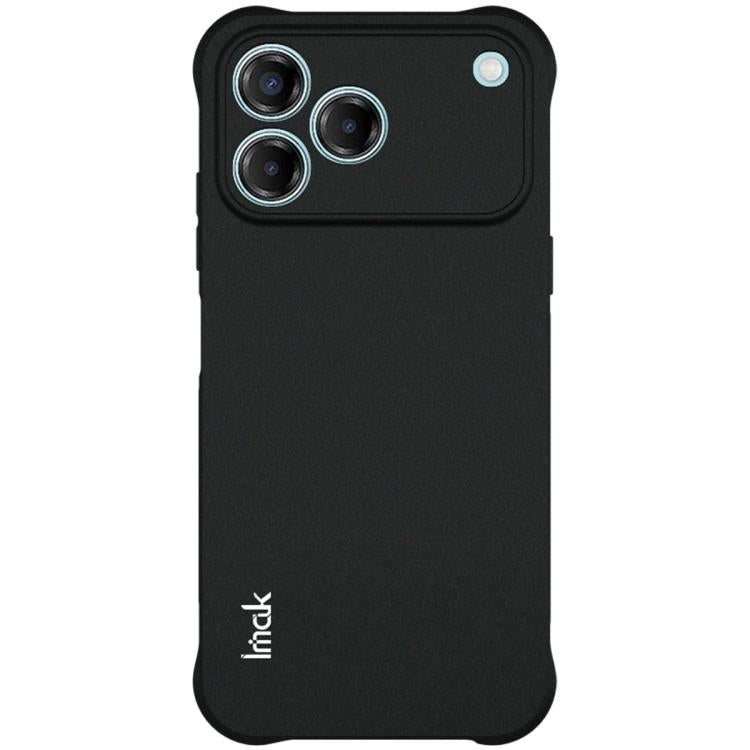 For ZTE Blade V80 Pro / V80 Vita imak Shockproof Airbag TPU Phone Case - Matte Black