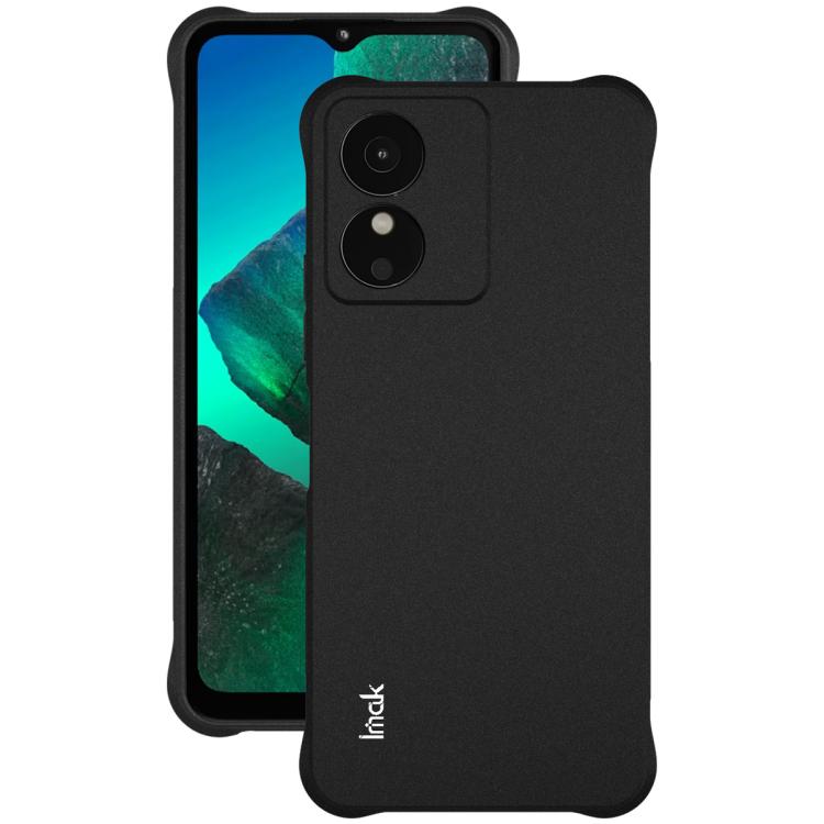 For HMD Key 4G / Aur 2 4G / Arc 4G imak Shockproof Airbag TPU Phone Case - Matte Black