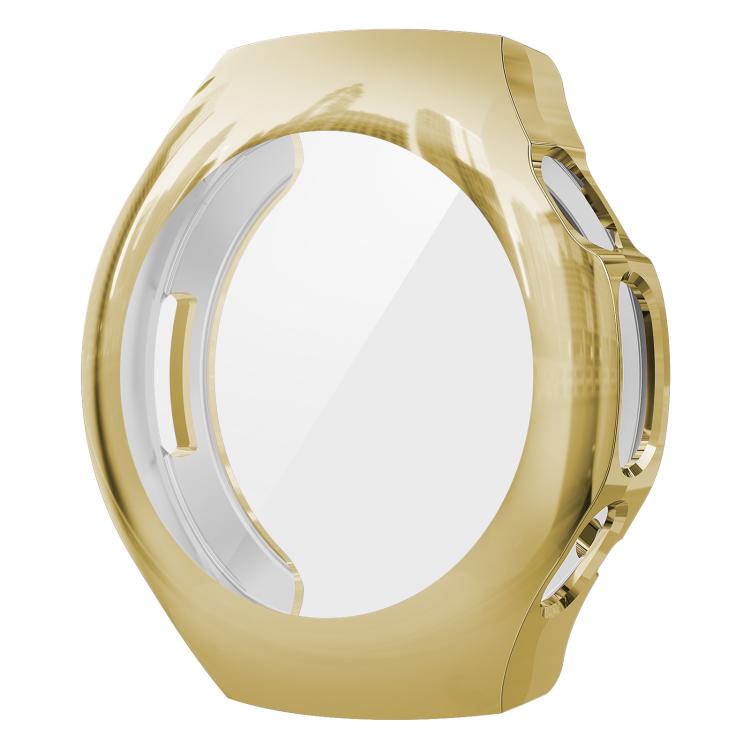 For Huawei Watch 5 42mm xDfind Plating Tempered Film Integrated TPU Watch Protective Cover