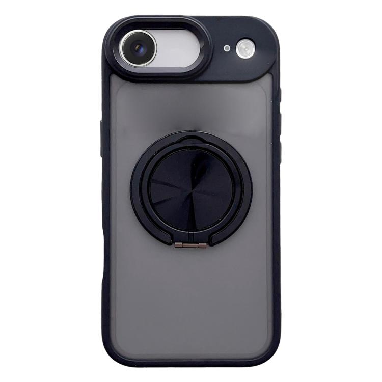 For iPhone Air Skin Feel Frosted 360 Degree Rotation Magnetic Holder MagSafe Phone Case
