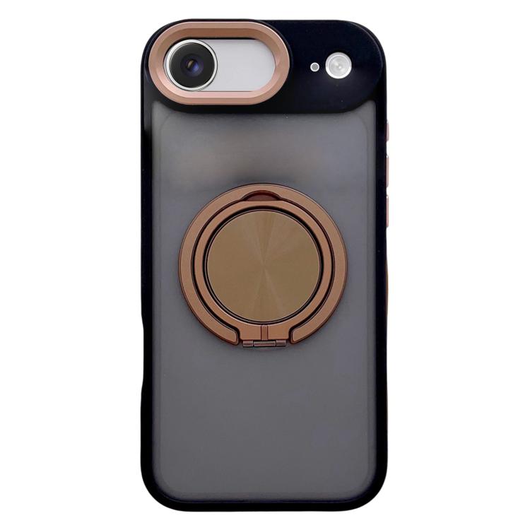 For iPhone Air Skin Feel Frosted 360 Degree Rotation Magnetic Holder MagSafe Phone Case
