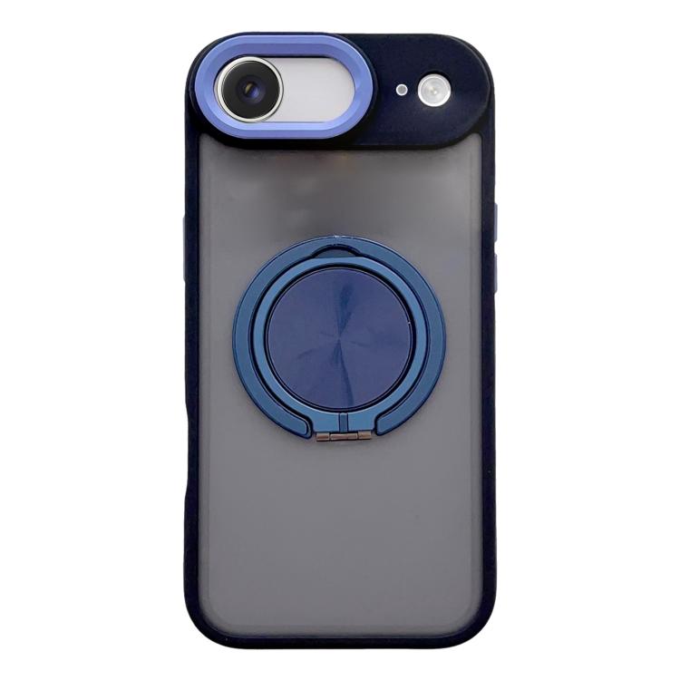 For iPhone Air Skin Feel Frosted 360 Degree Rotation Magnetic Holder MagSafe Phone Case