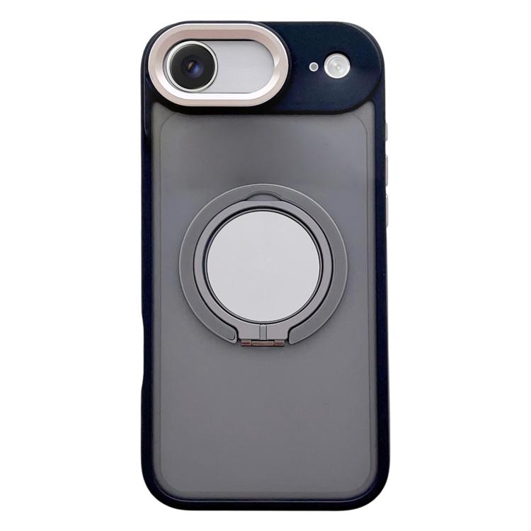 For iPhone Air Skin Feel Frosted 360 Degree Rotation Magnetic Holder MagSafe Phone Case