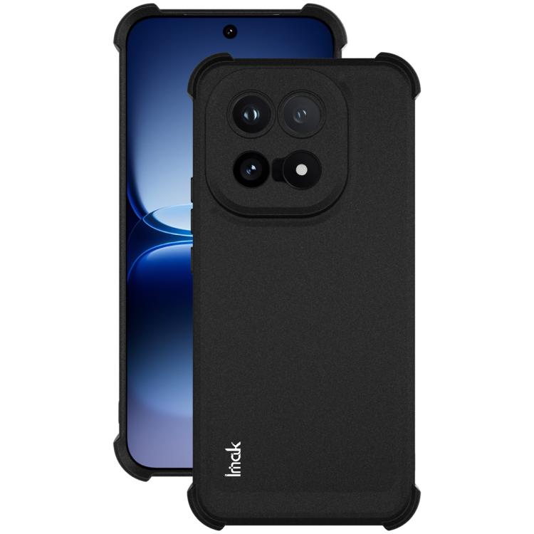 For vivo iQOO 15 imak Shockproof Airbag TPU Phone Case - Matte Black