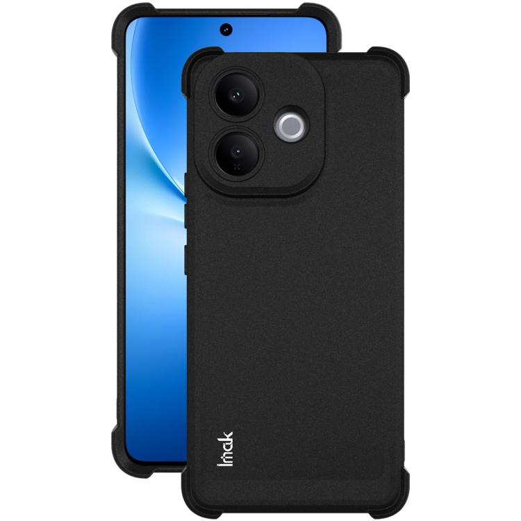 For vivo V60 Lite 4G / 5G Global imak Shockproof Airbag TPU Phone Case - Matte Black