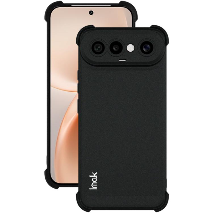 For vivo S50 Pro mini 5G imak Shockproof Airbag TPU Phone Case - Matte Black