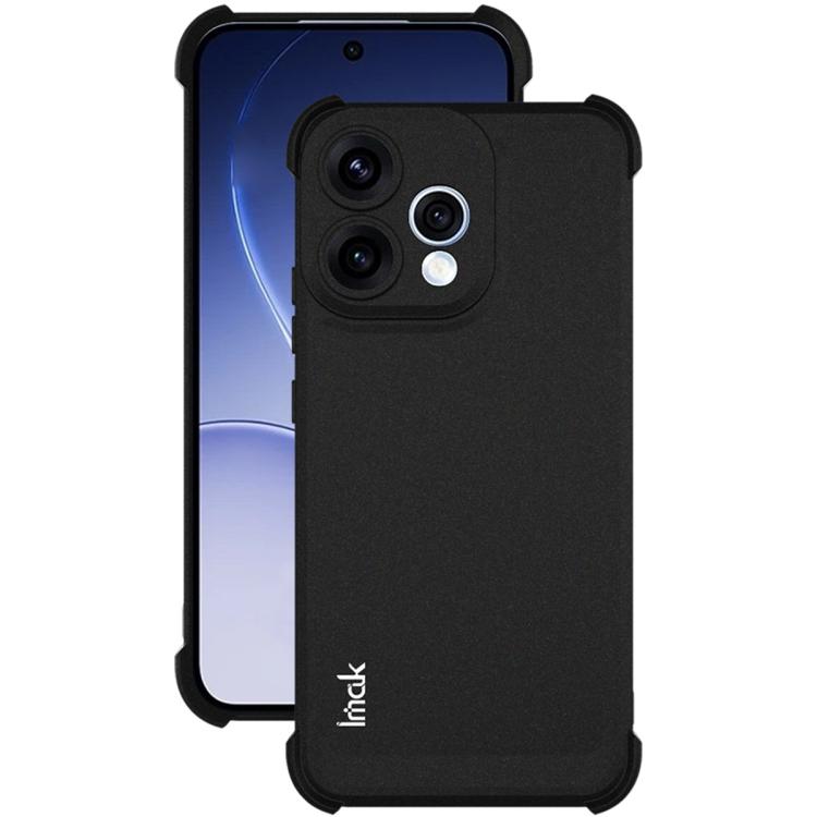 For OPPO Reno15 5G Global imak Shockproof Airbag TPU Phone Case - Matte Black