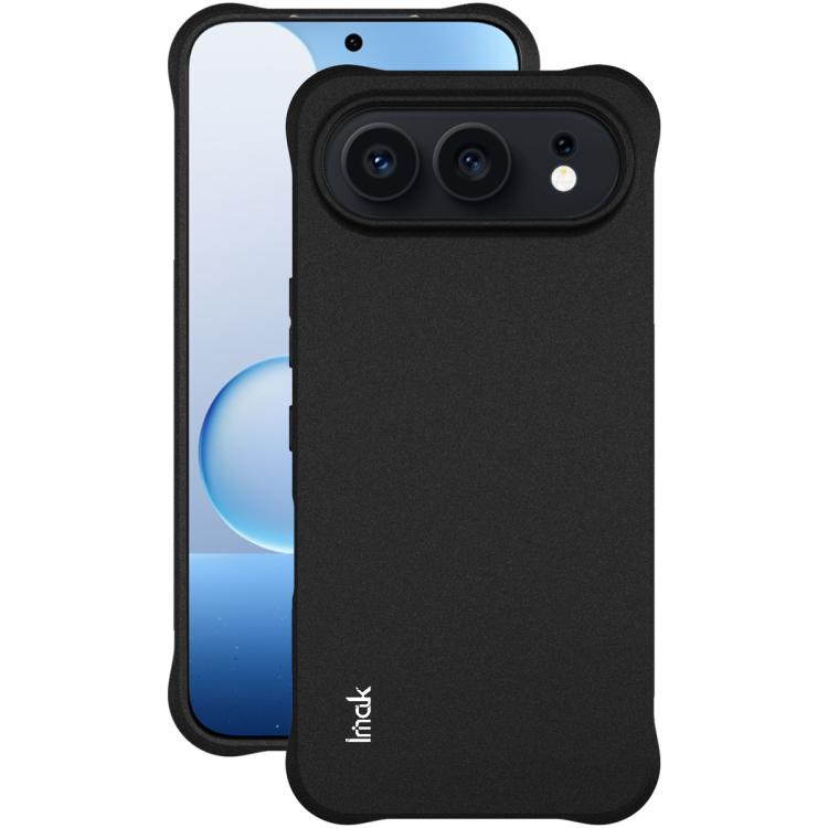 For Honor 500 Pro Global/500 Global 155.8mm imak Shockproof Airbag TPU Phone Case - Matte Black