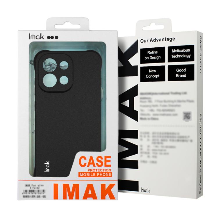 For Honor 500 Pro Global/500 Global 155.8mm imak Shockproof Airbag TPU Phone Case - Matte Black