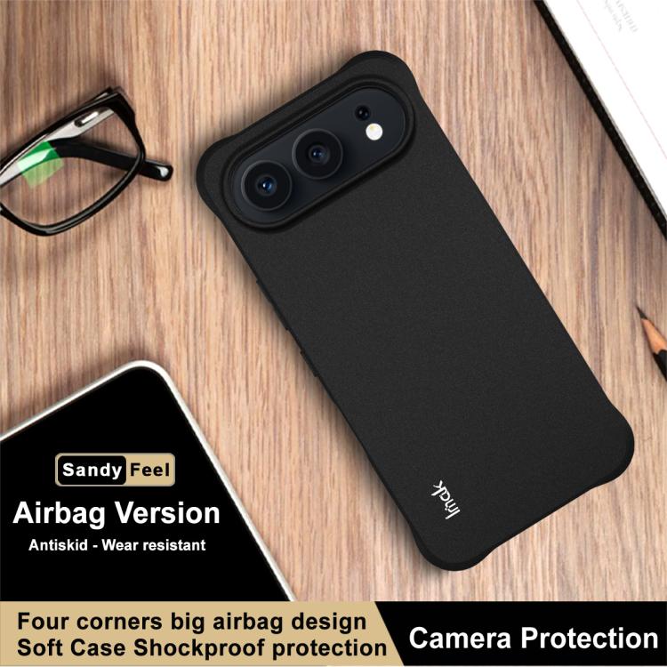 For Honor 500 Pro Global/500 Global 155.8mm imak Shockproof Airbag TPU Phone Case - Matte Black