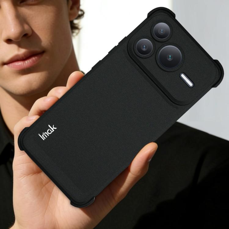 For Honor Power2 imak Shockproof Airbag TPU Phone Case - Matte Black
