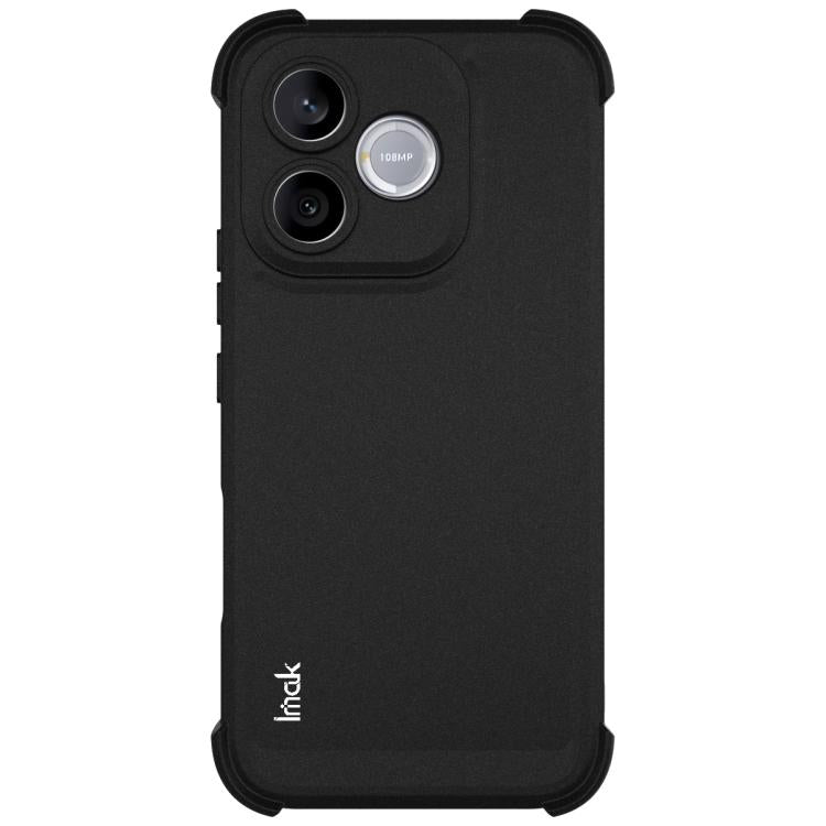 For Honor 600 Lite Global imak Shockproof Airbag TPU Phone Case - Matte Black