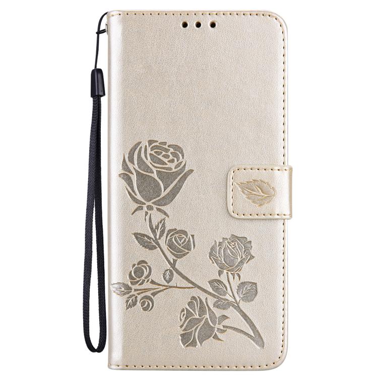 For Redmi Note 15 Pro 5G Global 163.6mm Rose Embossed Flip PU Leather Phone Case