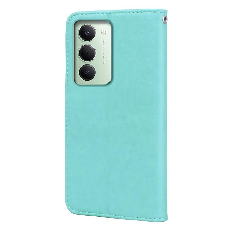 For Redmi 15 5G Global / 15 4G SEA 169.5mm Rose Embossed Flip PU Leather Phone Case