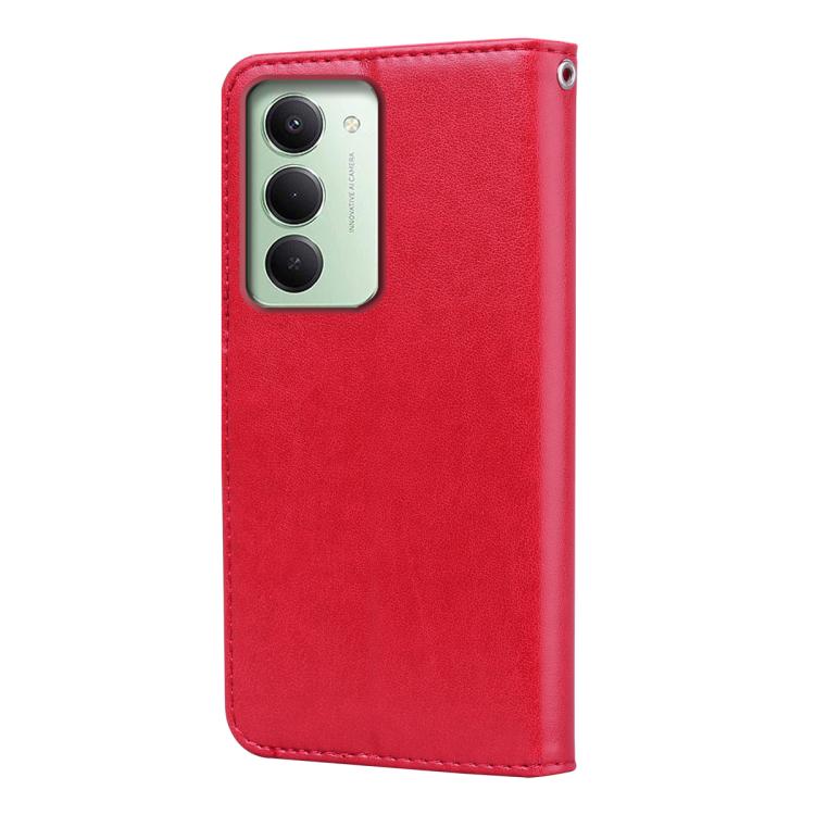 For Redmi 15 5G Global / 15 4G SEA 169.5mm Rose Embossed Flip PU Leather Phone Case