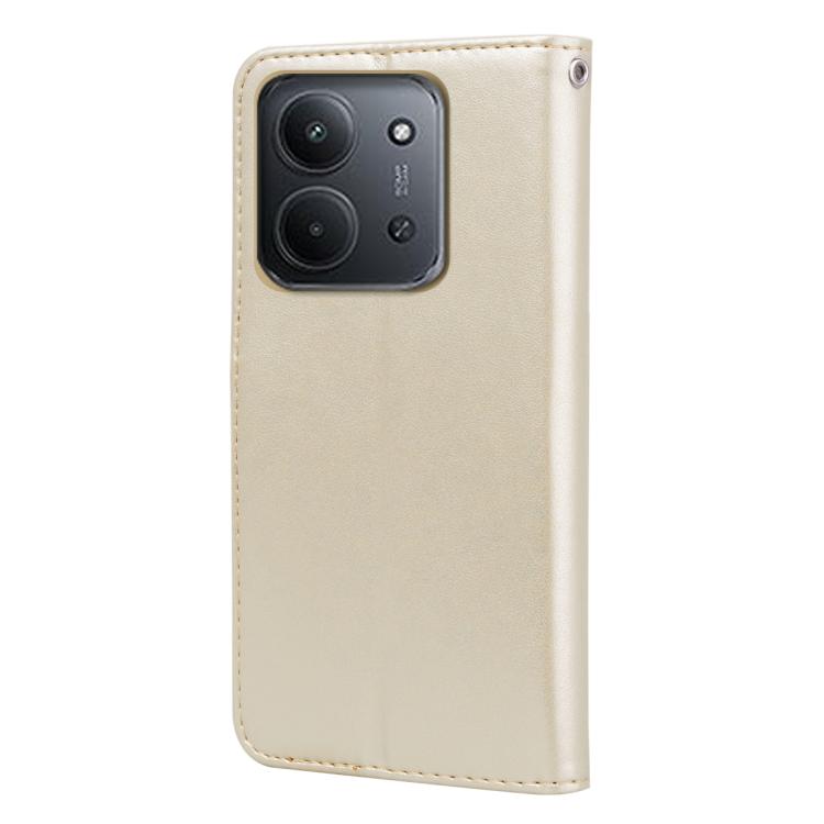 For Redmi 15C 5G / 4G Global 171mm Rose Embossed Flip PU Leather Phone Case