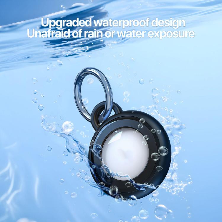 For AirTag 2nd Gen / AirTag 1st Gen 4pcs DUX DUCIS PC Keychain Locator Waterproof Protective Case