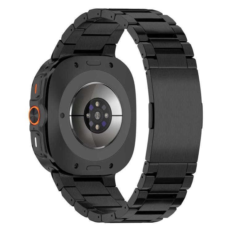 For Samsung Galaxy Watch8 / Watch8 Classic Integrated Three Beads  HW Buckle Titanium Alloy Watch Band