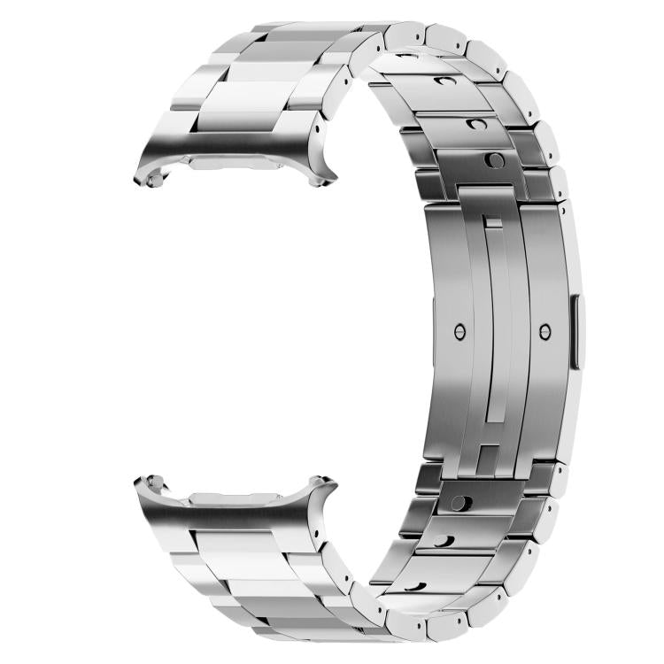 For Samsung Galaxy Watch8 / Watch8 Classic Integrated Three Beads  HW Buckle Titanium Alloy Watch Band