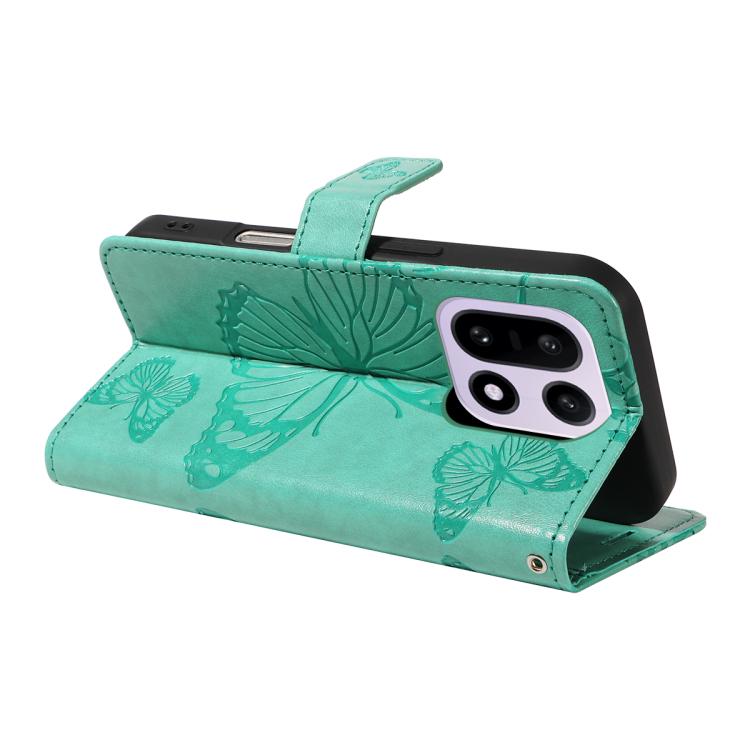 For OnePlus 15 3D Butterfly Embossed Pattern Flip Leather Phone Case