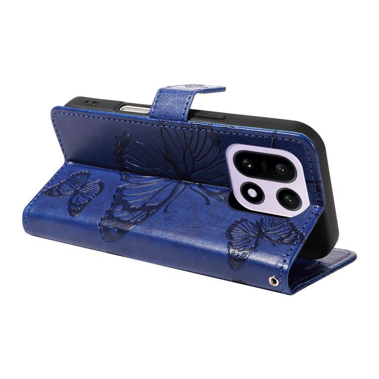 For OnePlus 15 3D Butterfly Embossed Pattern Flip Leather Phone Case