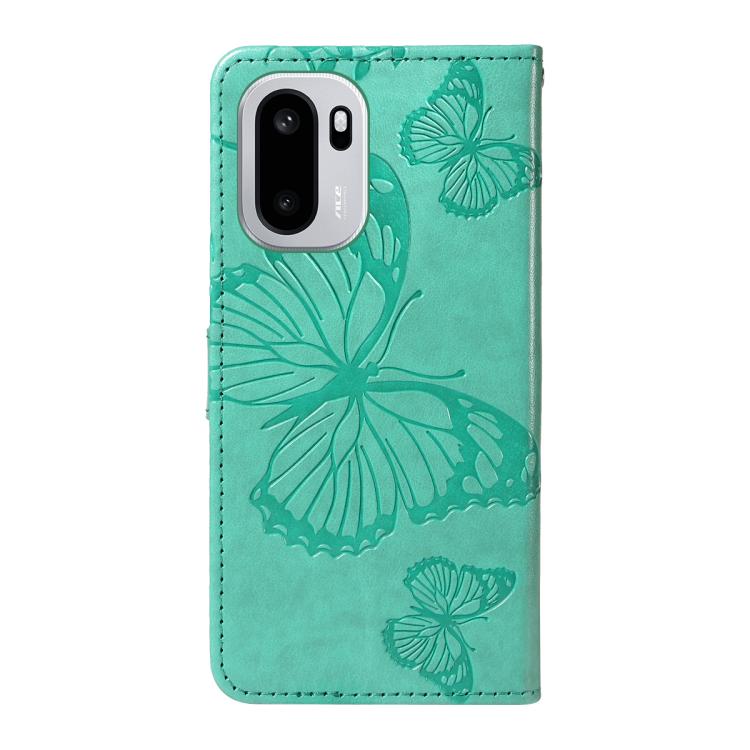 For OnePlus Ace 6 3D Butterfly Embossed Pattern Flip Leather Phone Case