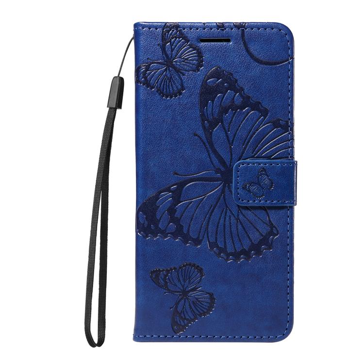 For OnePlus Ace 6 3D Butterfly Embossed Pattern Flip Leather Phone Case