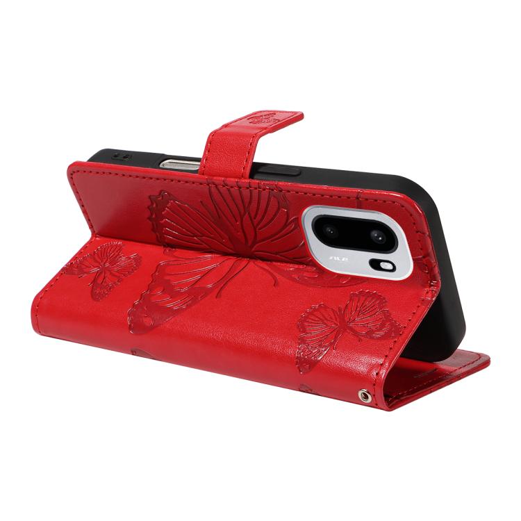 For OnePlus Ace 6 3D Butterfly Embossed Pattern Flip Leather Phone Case