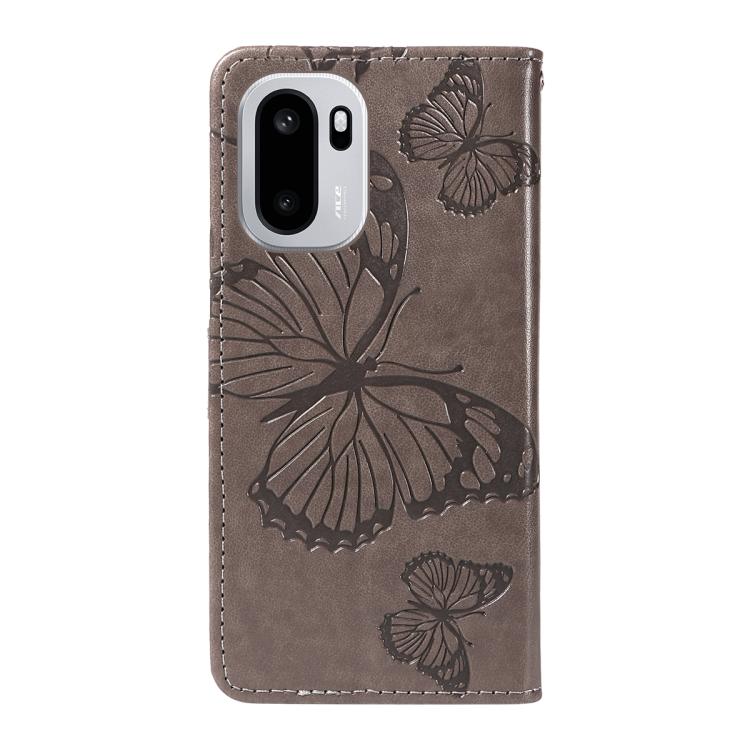 For OnePlus Ace 6 3D Butterfly Embossed Pattern Flip Leather Phone Case