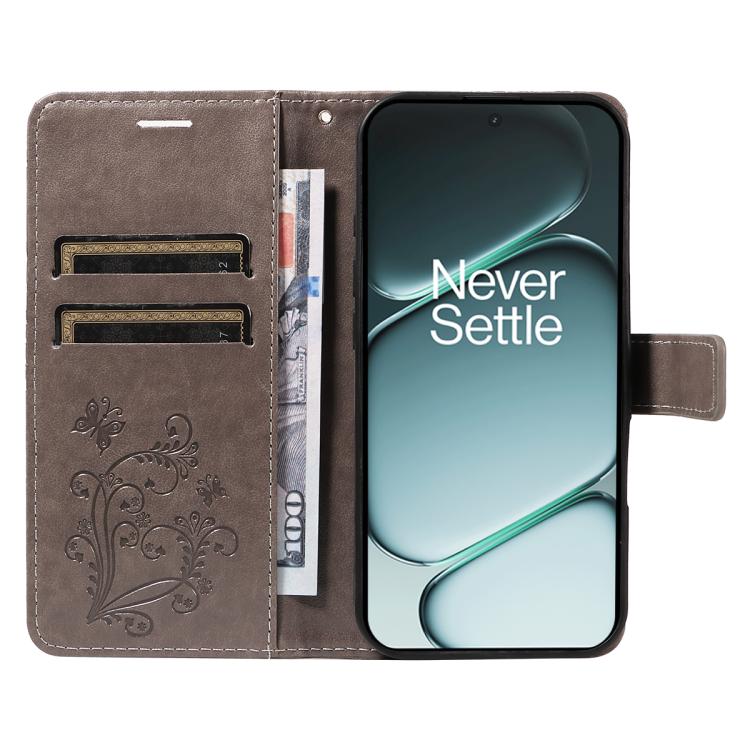 For OnePlus Ace 6 3D Butterfly Embossed Pattern Flip Leather Phone Case