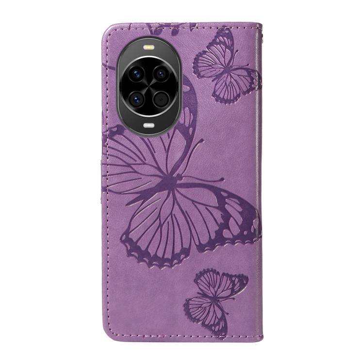 For Huawei nova 14 / nova 14 Lite 3D Butterfly Embossed Pattern Flip Leather Phone Case